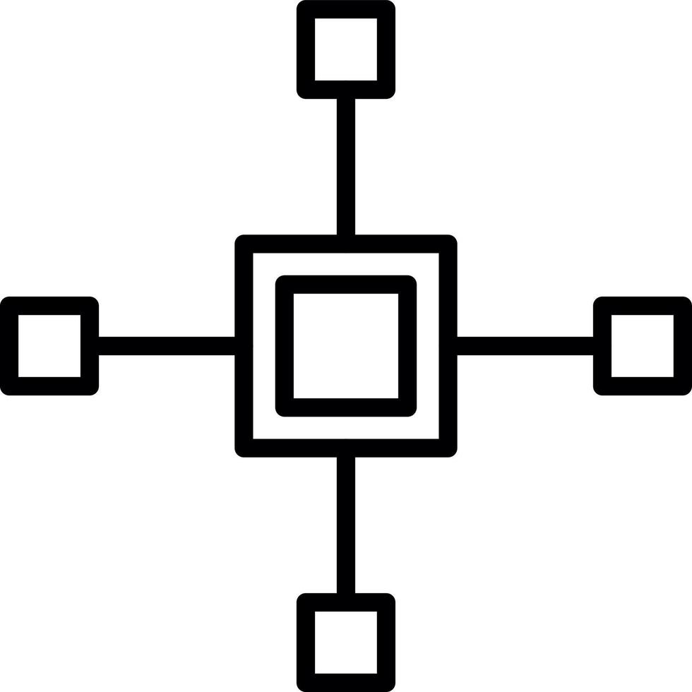 Mindmap Vector Icon Design