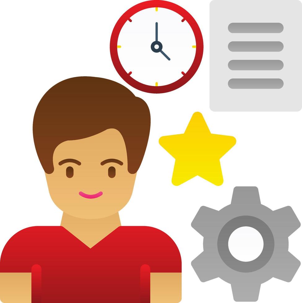 Product Manager Vector Icon Design