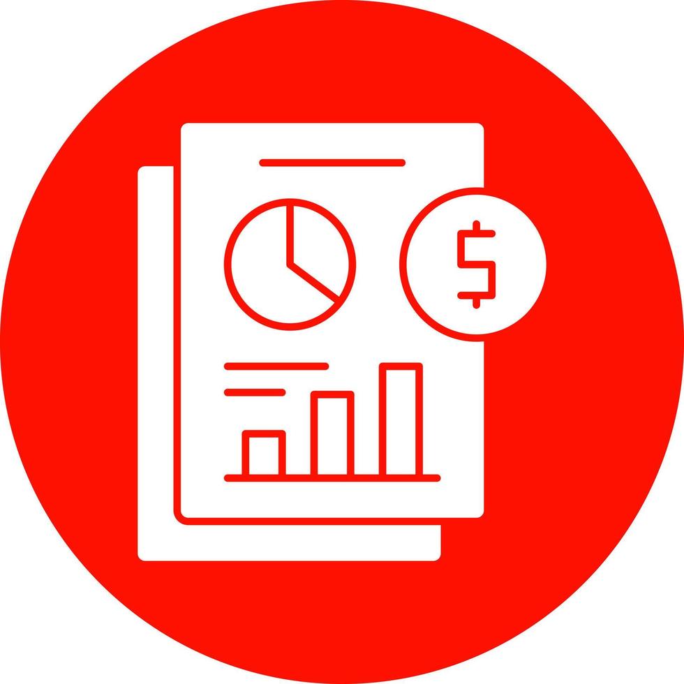 Financial Statements Vector Icon Design