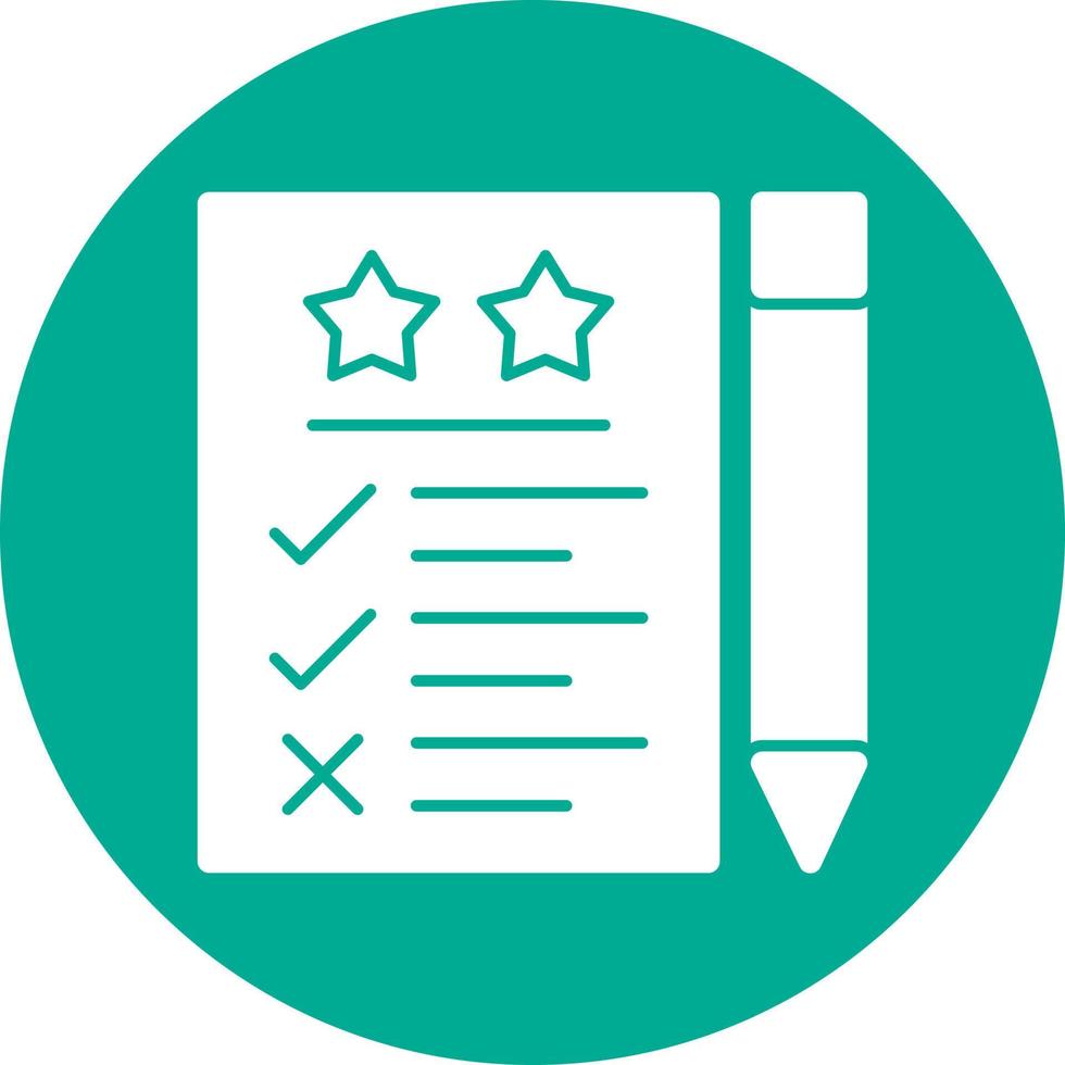 Appraisal Vector Icon Design