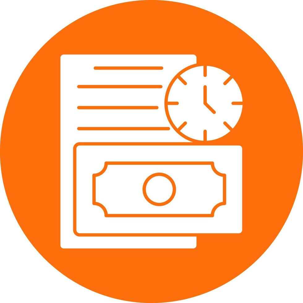 Long Term Debt Vector Icon Design