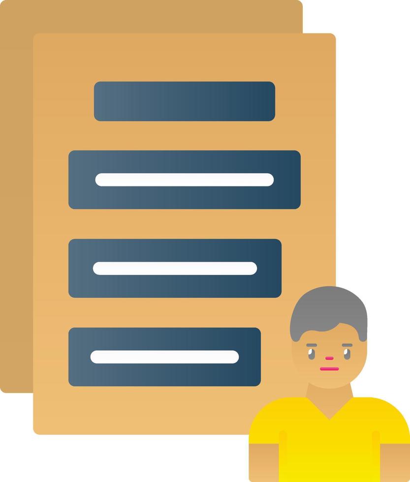 User Scenarios Vector Icon Design