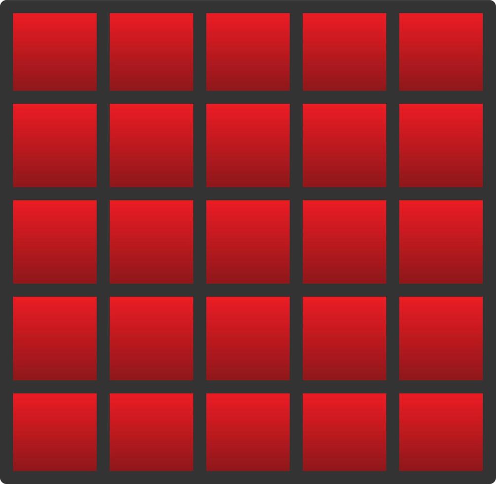 Grid Vector Icon Design