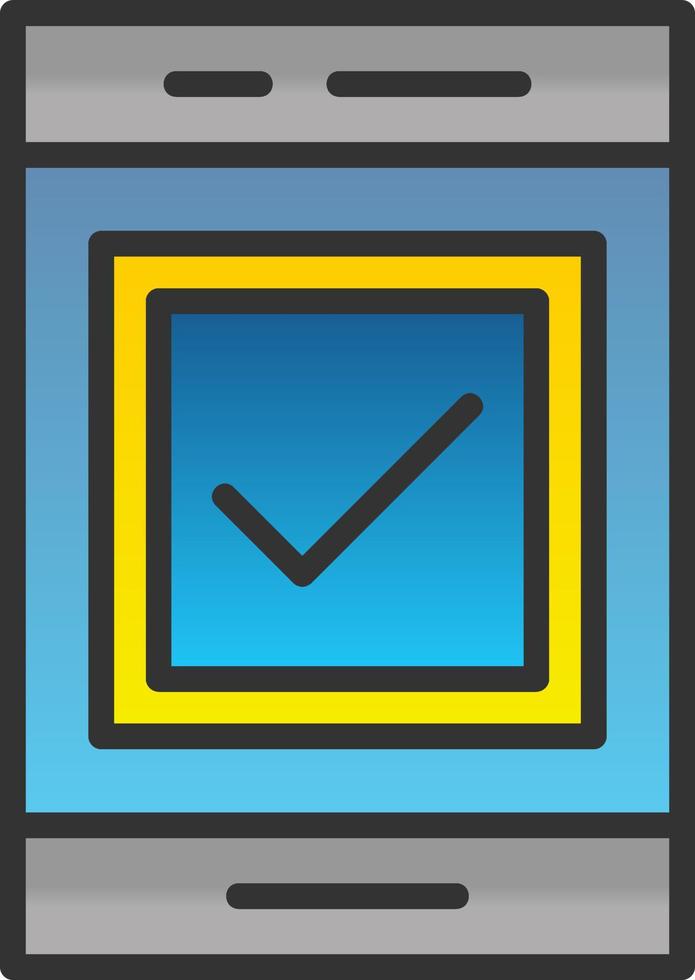Checkbox Vector Icon Design
