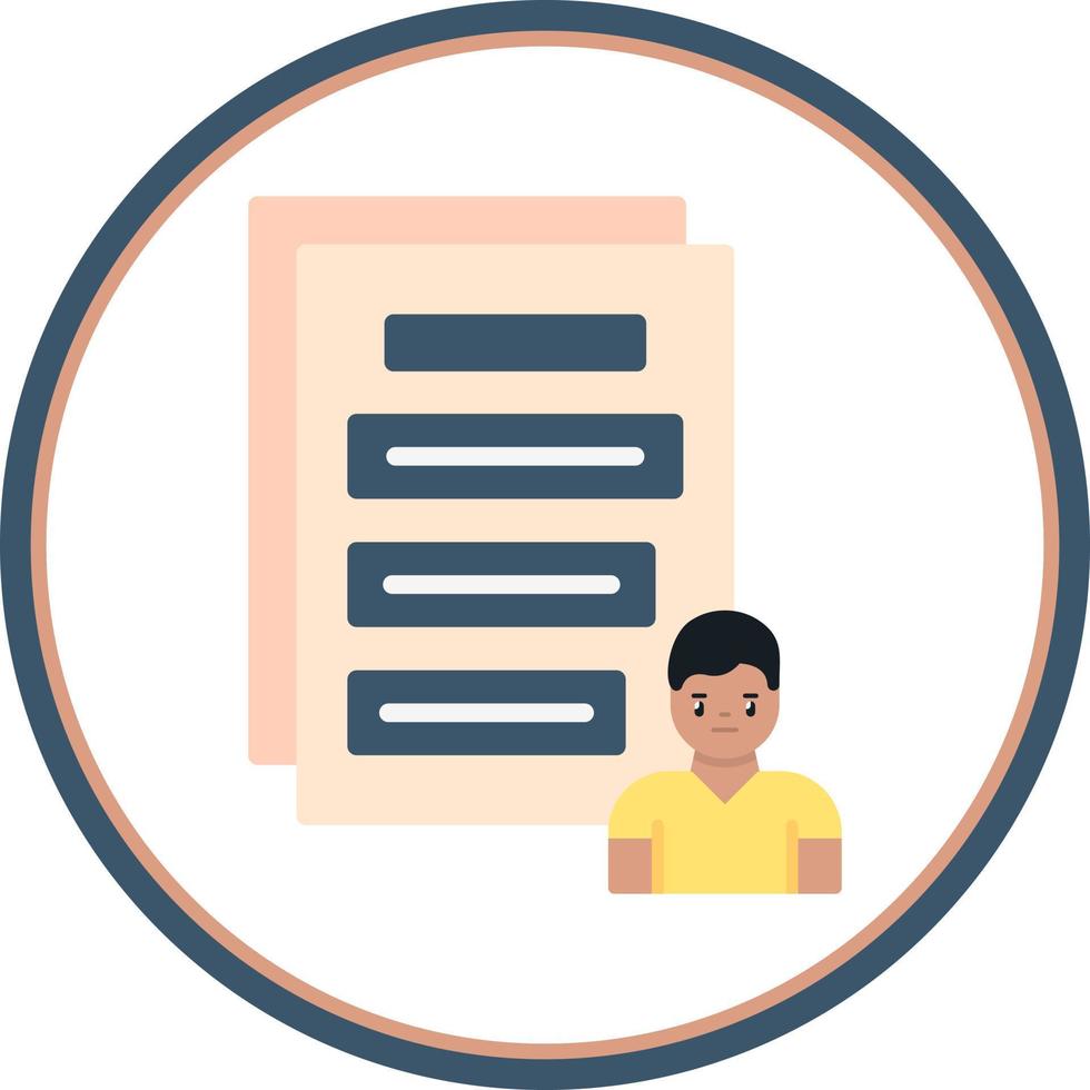 User Scenarios Vector Icon Design