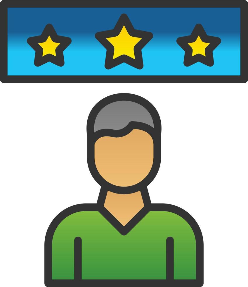 Customer Experience Vector Icon Design