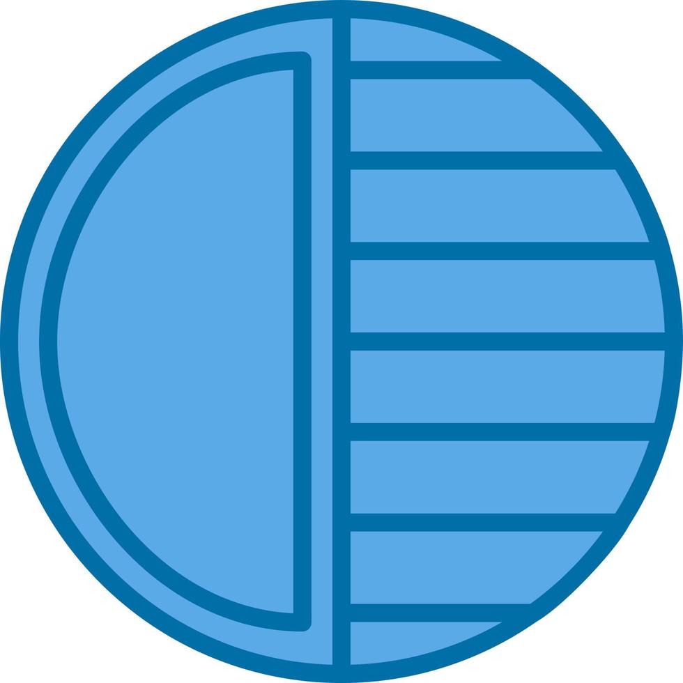 Color Contrast Vector Icon Design