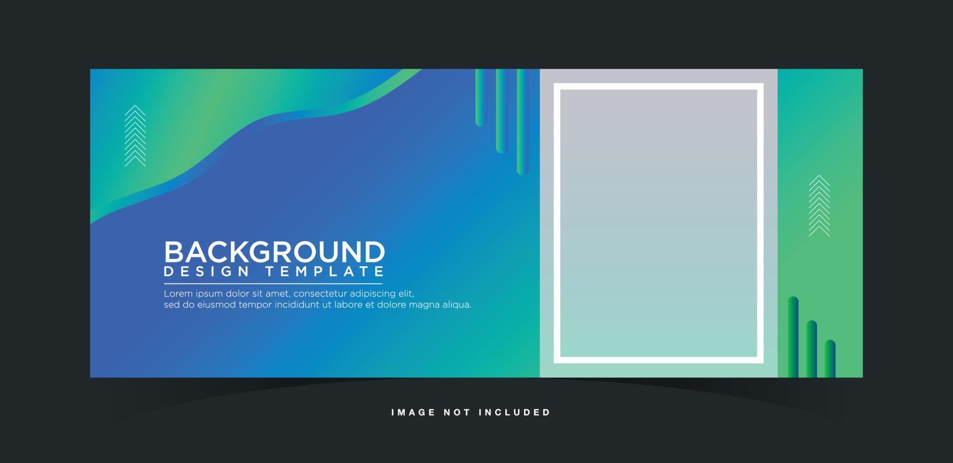 Modern abstract background vector banner design with professional looks