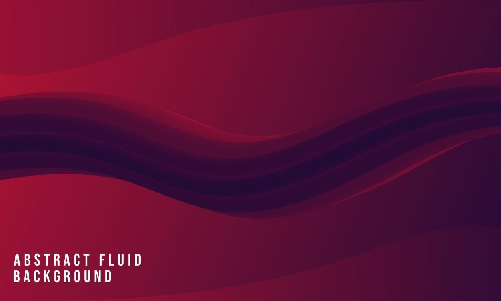 abstract fluid background in red gradient color design vector