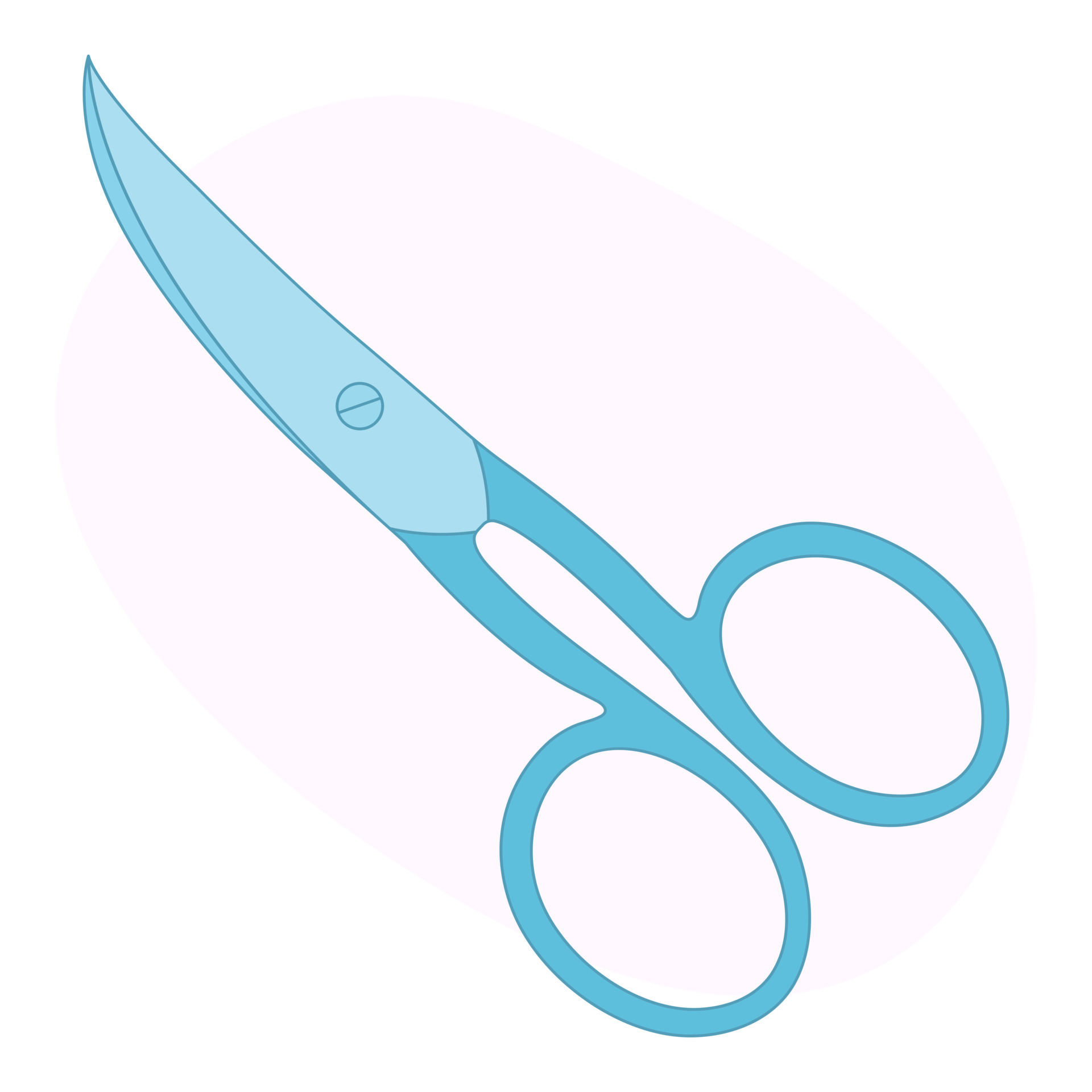 Realistic scissors, shears, pair of scissors. Medical instrument