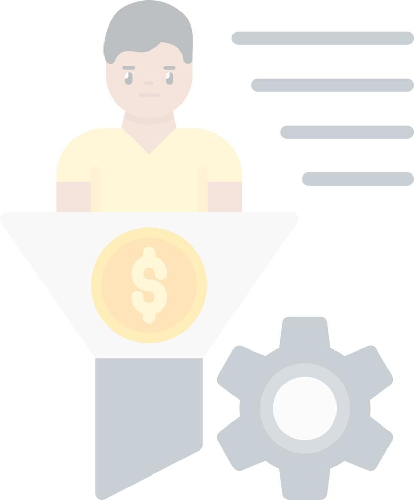 Conversion Rate Vector Icon Design