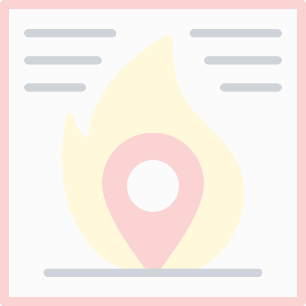 Heat Maps Vector Icon Design