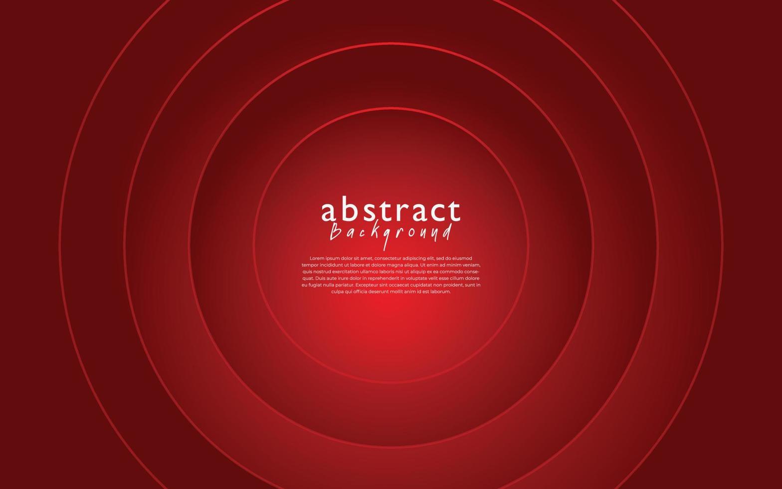 diseño de fondo abstracto moderno rojo vector