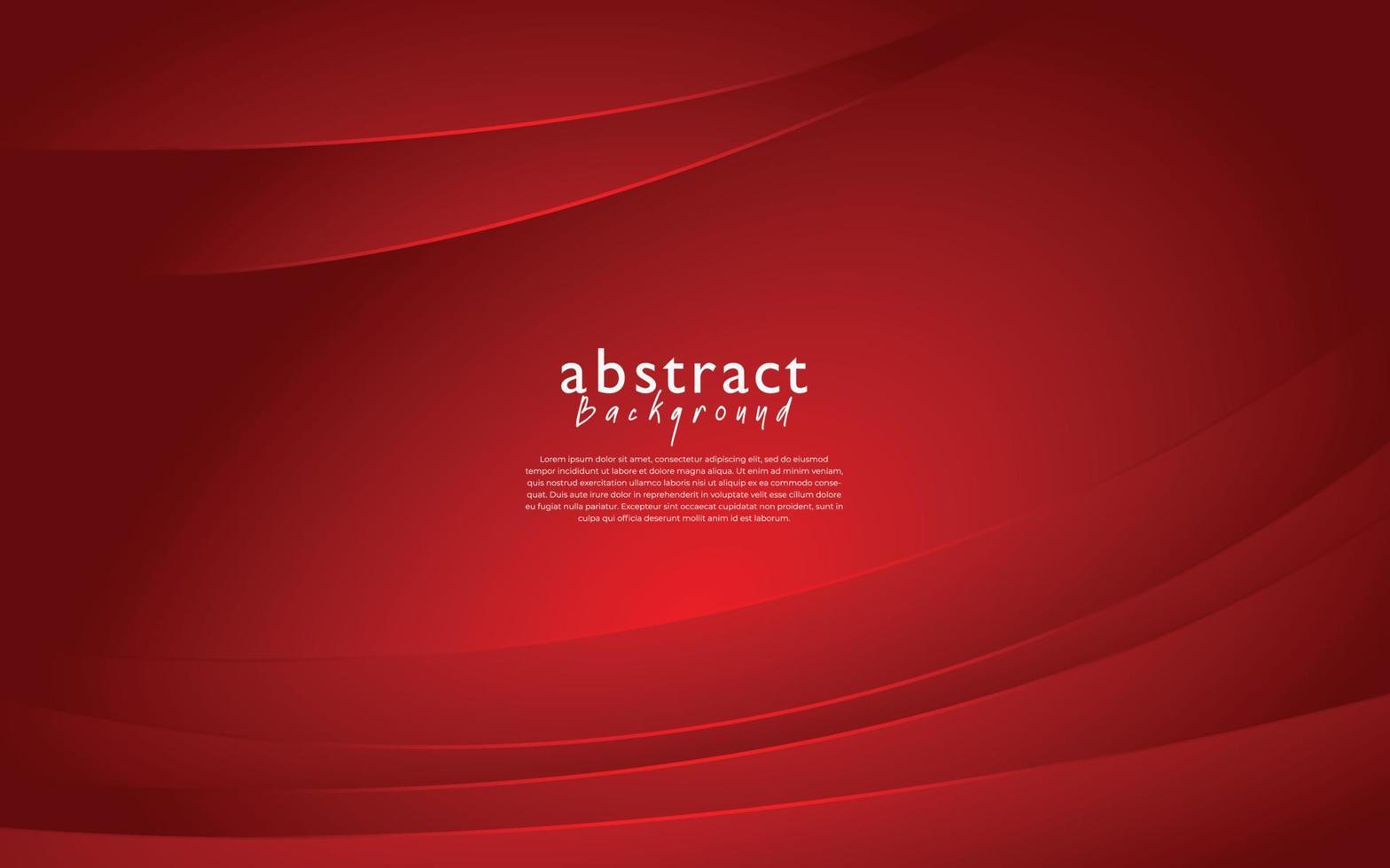 red modern abstract background design vector