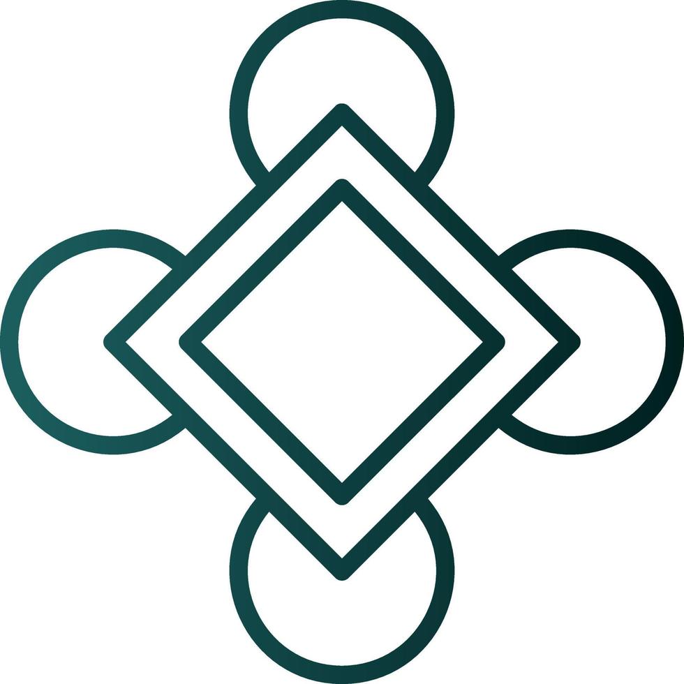 Gestalt Principles Vector Icon Design