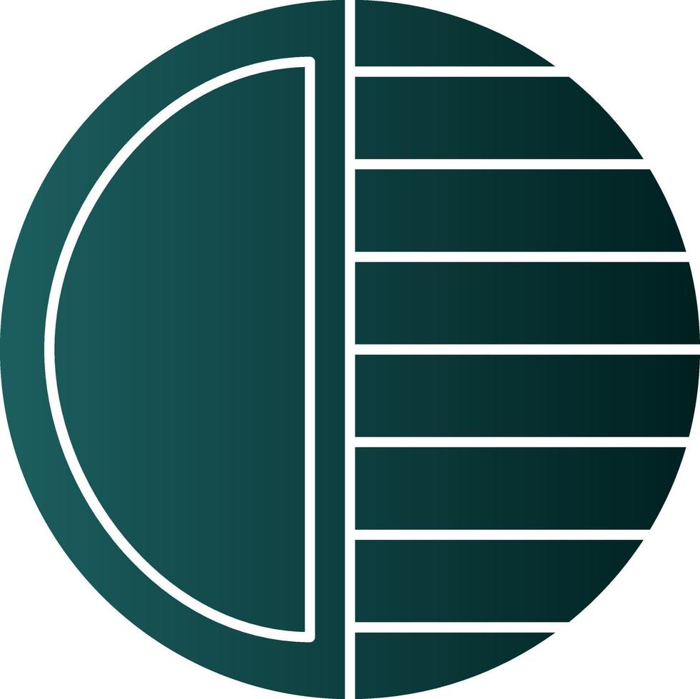 Color Contrast Vector Icon Design