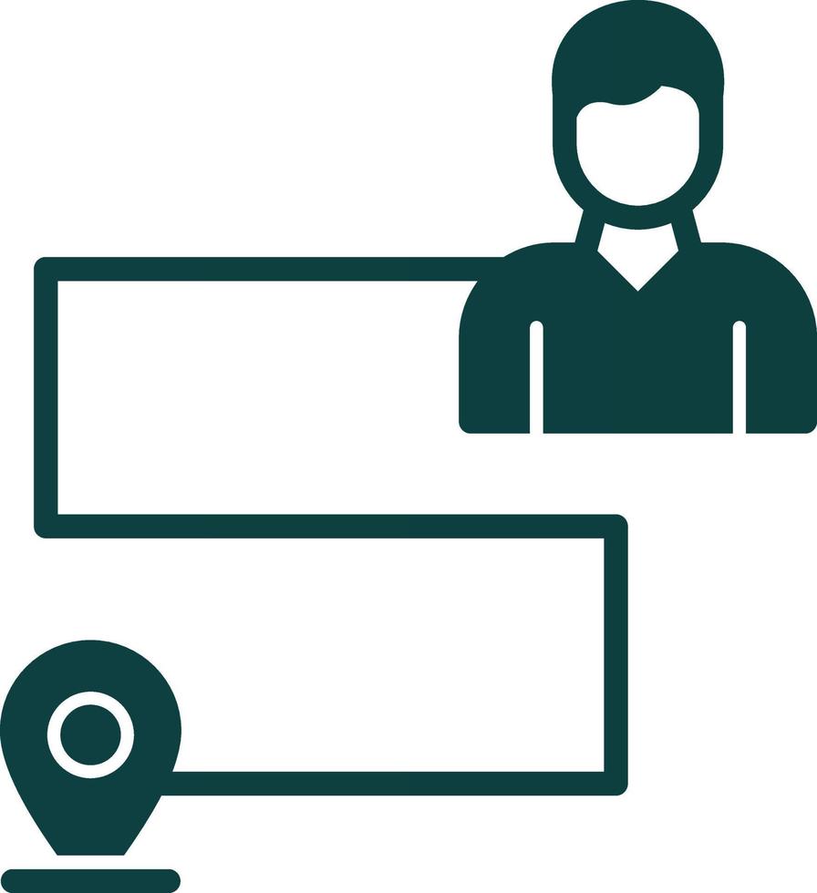 Customer Journey Map Vector Icon Design