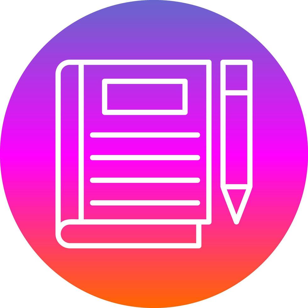 Brand Book Vector Icon Design