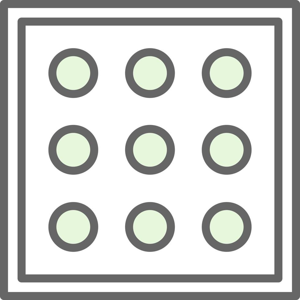 Dots Per Inch Vector Icon Design