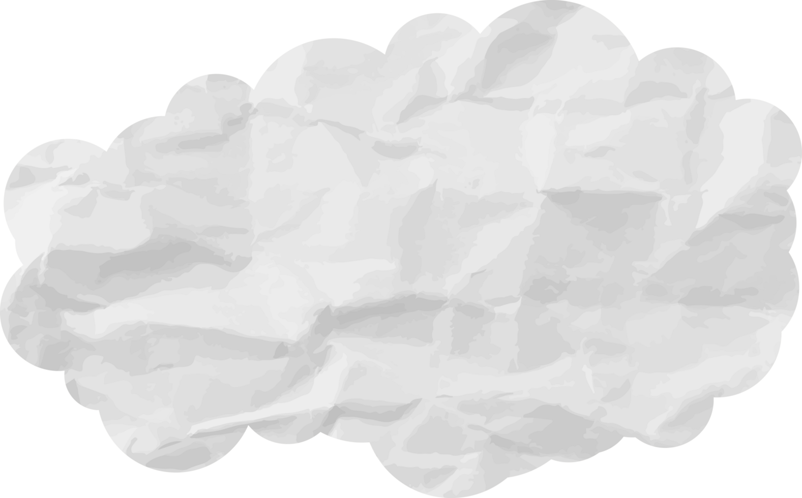 White textured cloud Crop-out Icon png