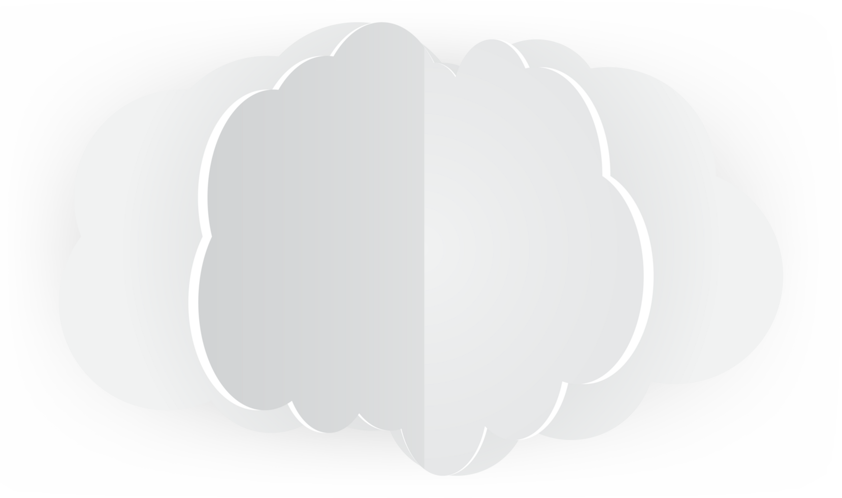 White cloud Crop-out Icon png