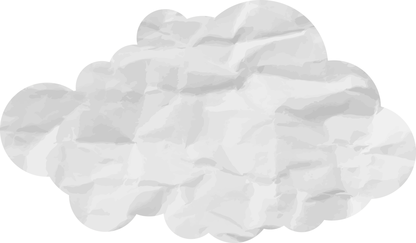 White textured cloud Crop-out Icon png