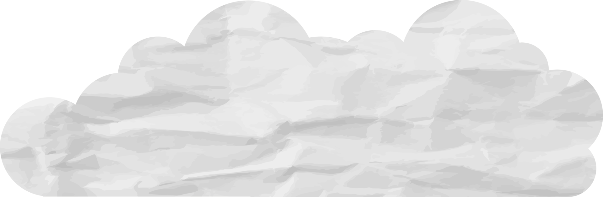 White textured cloud Crop-out Icon png