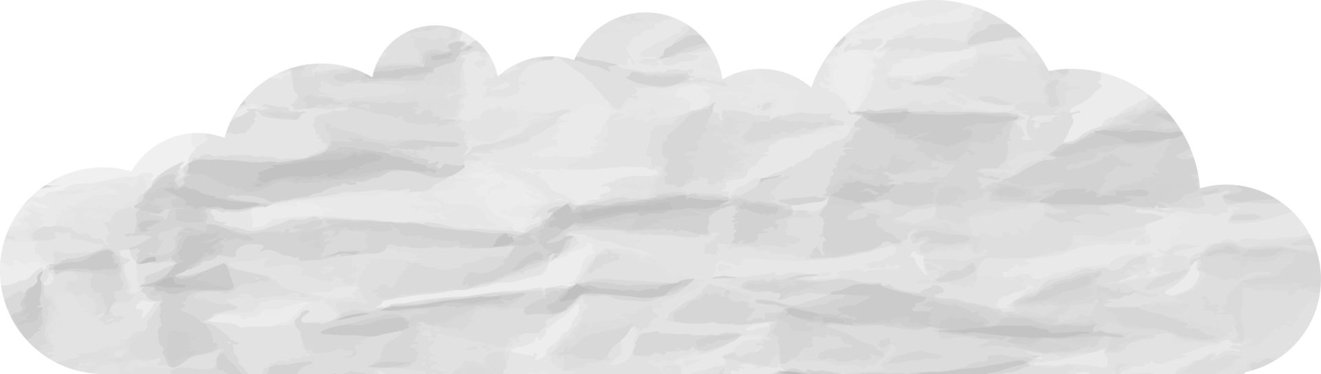 White textured cloud Crop-out Icon png