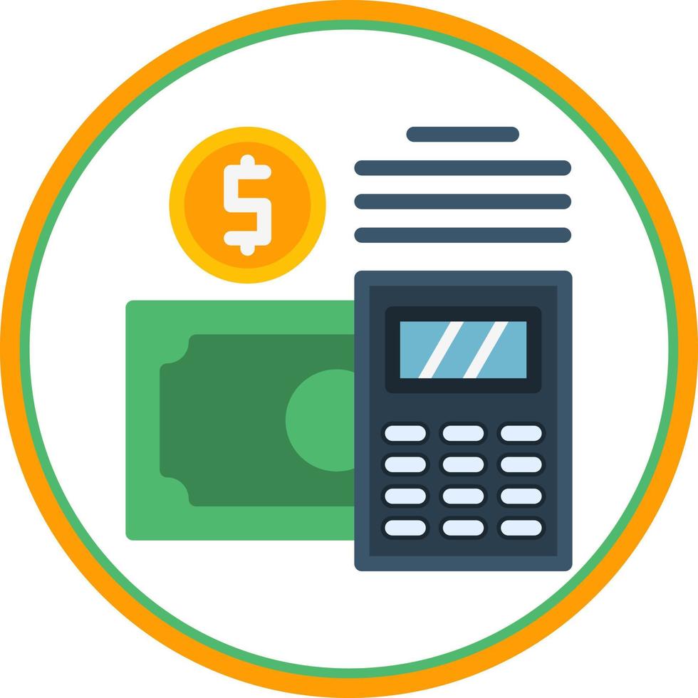 Budget Vector Icon Design