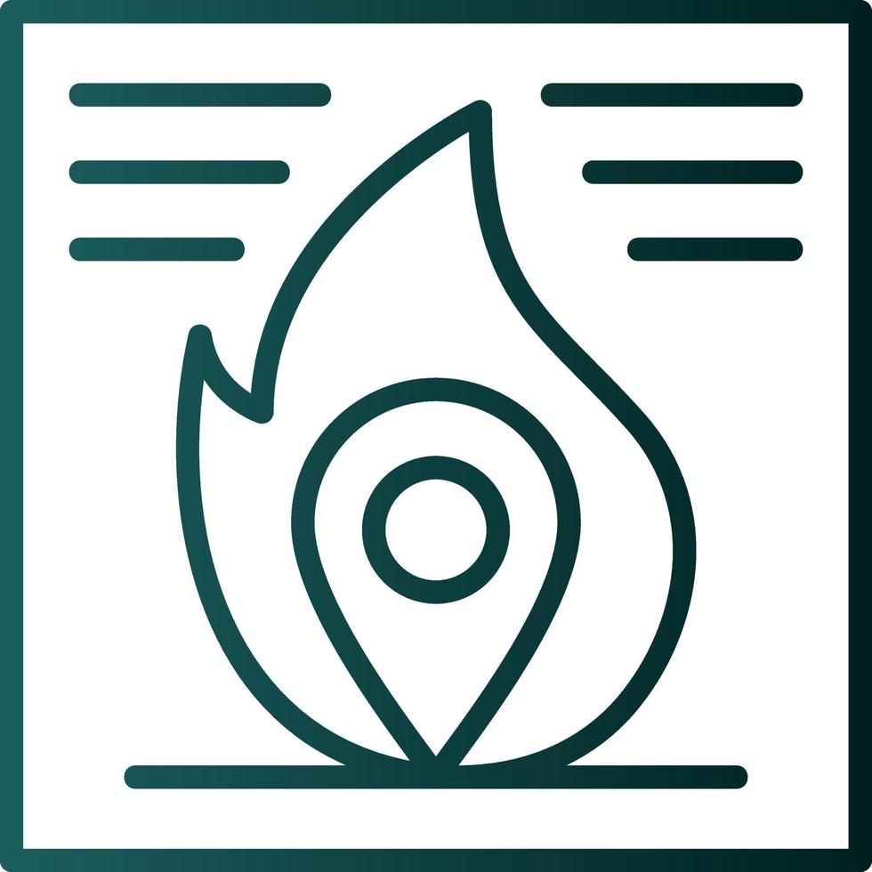 Heat Maps Vector Icon Design