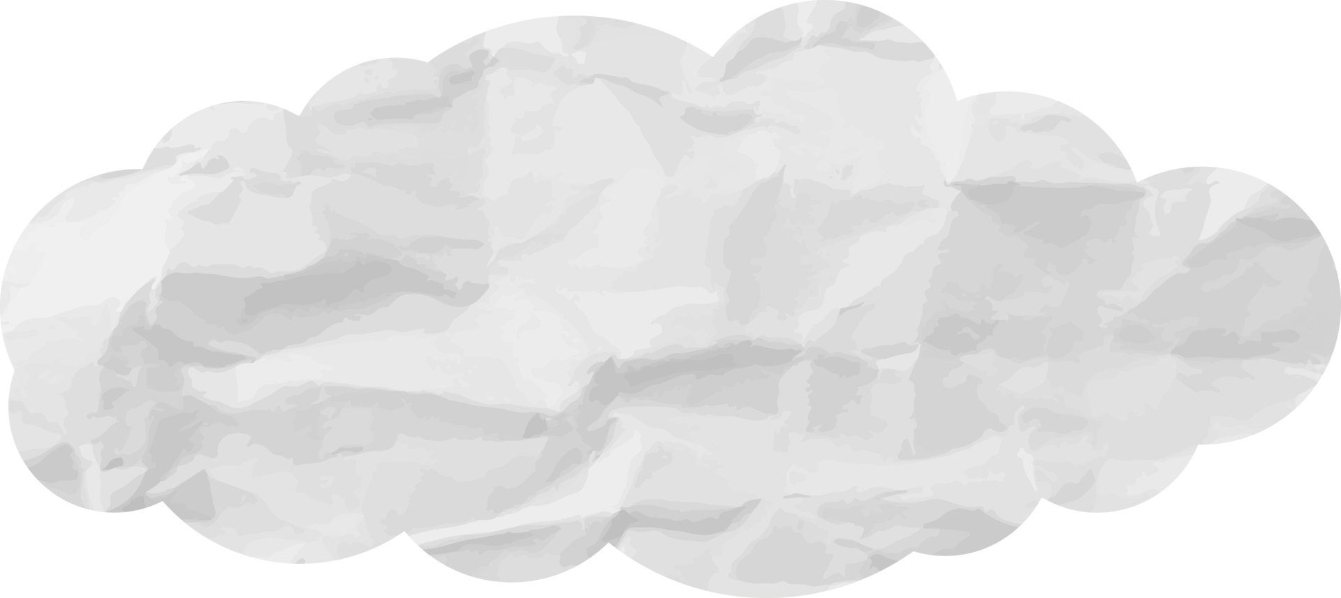 White textured cloud Crop-out Icon png