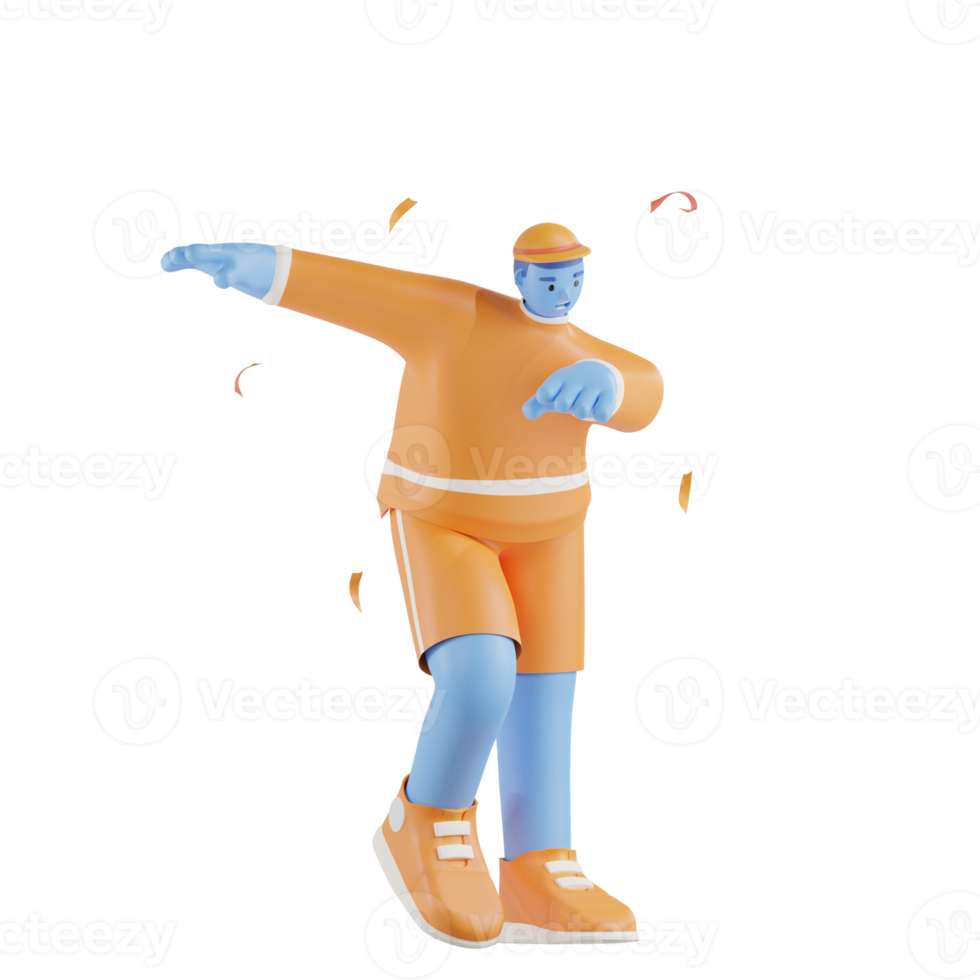 Man Doing dancing png