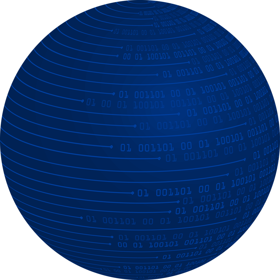 Modern Technology Globe Crop-out png