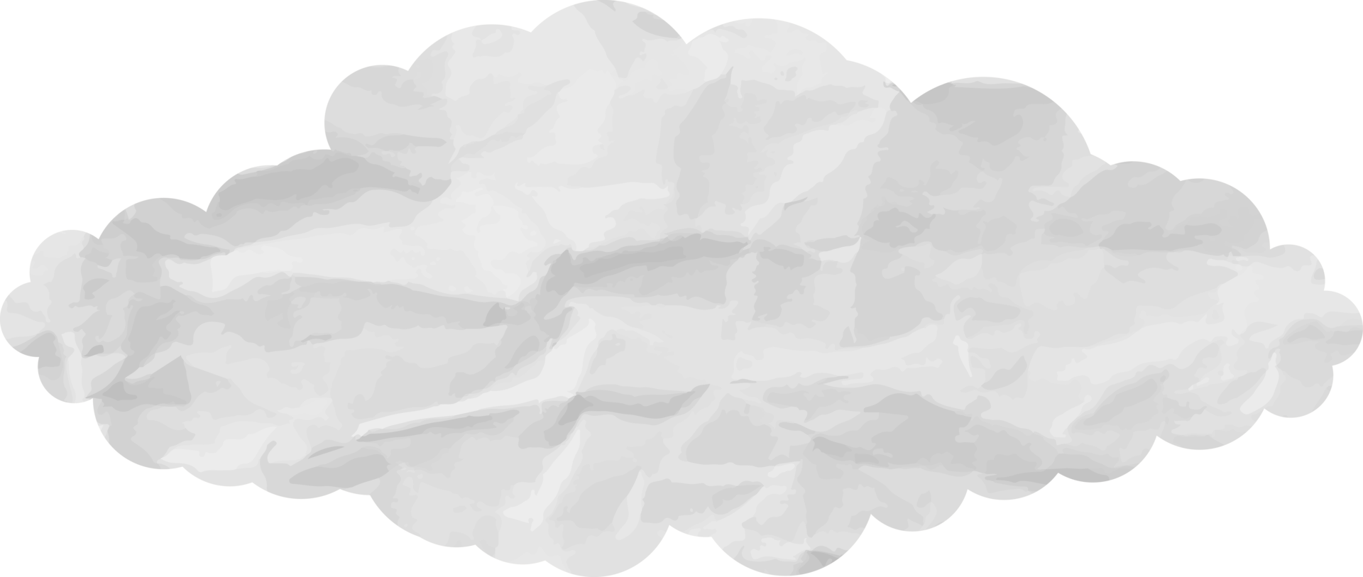 White textured cloud Crop-out Icon png