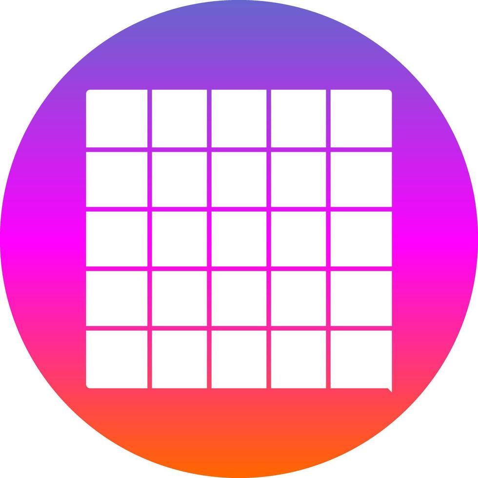 Grid Vector Icon Design