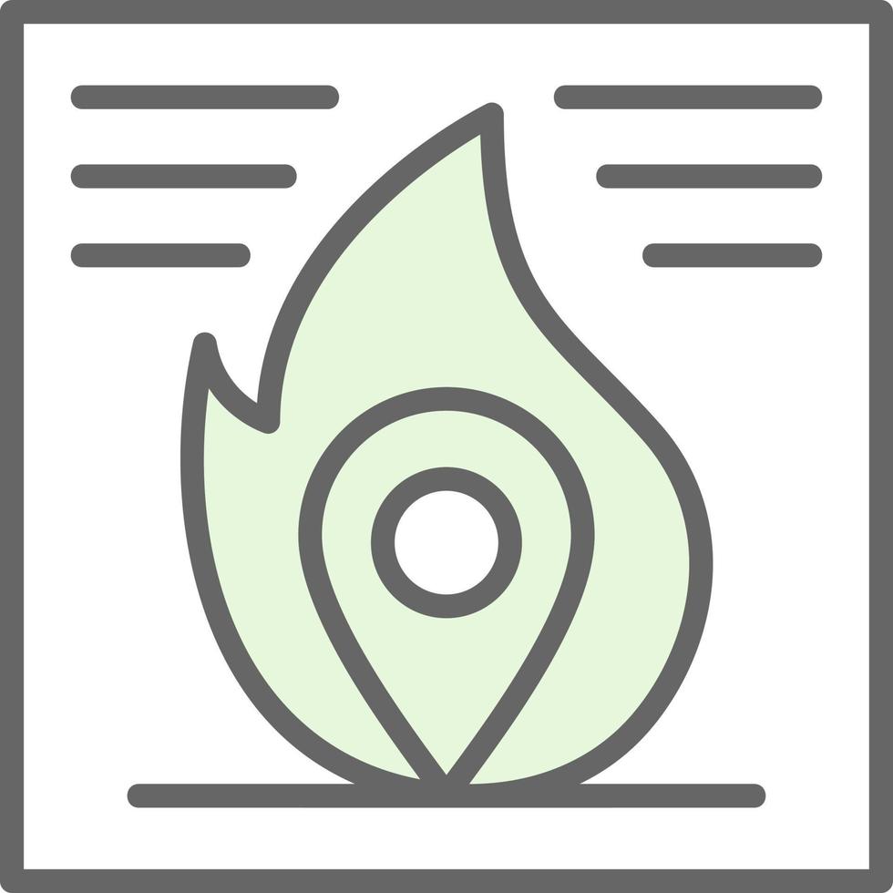 Heat Maps Vector Icon Design