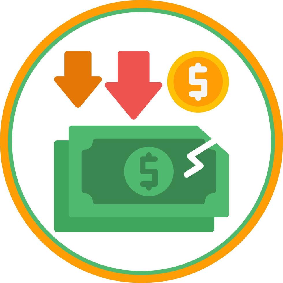 Bankruptcy Vector Icon Design