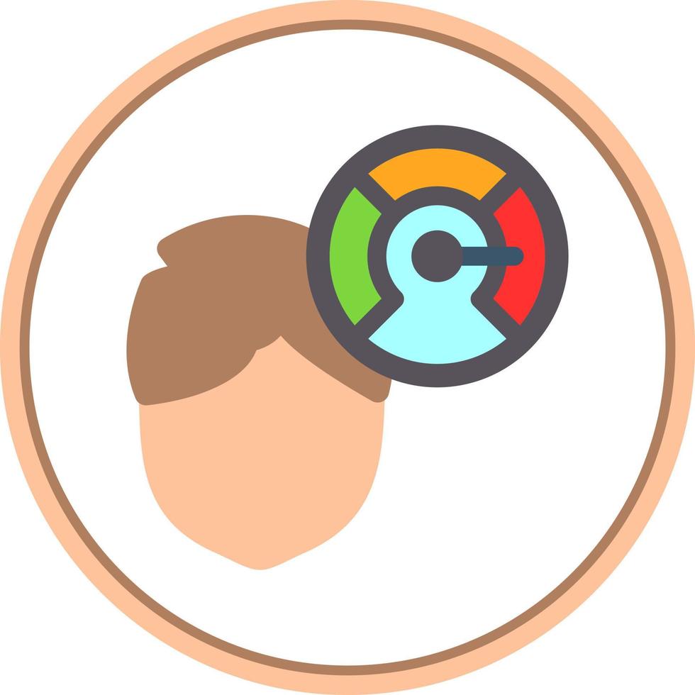Mental Control Vector Icon Design