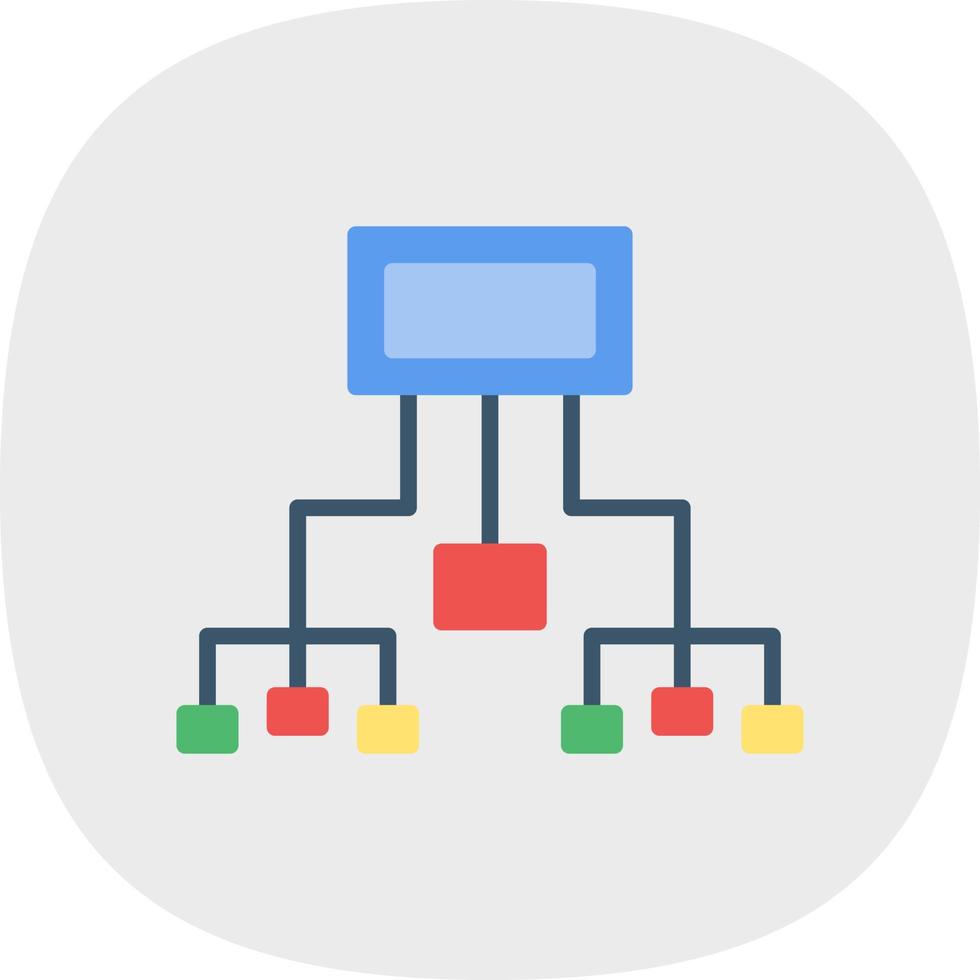 Information Architecture Vector Icon Design