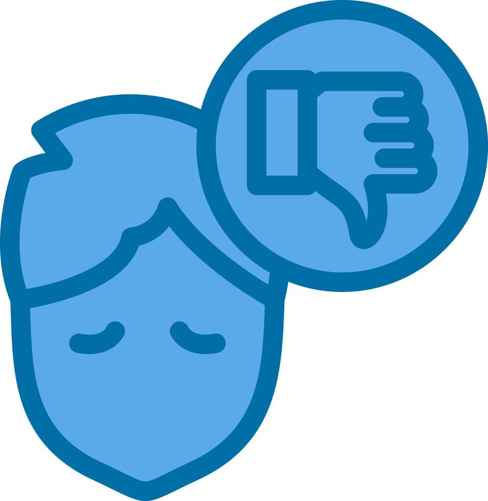 Pessimistic Vector Icon Design