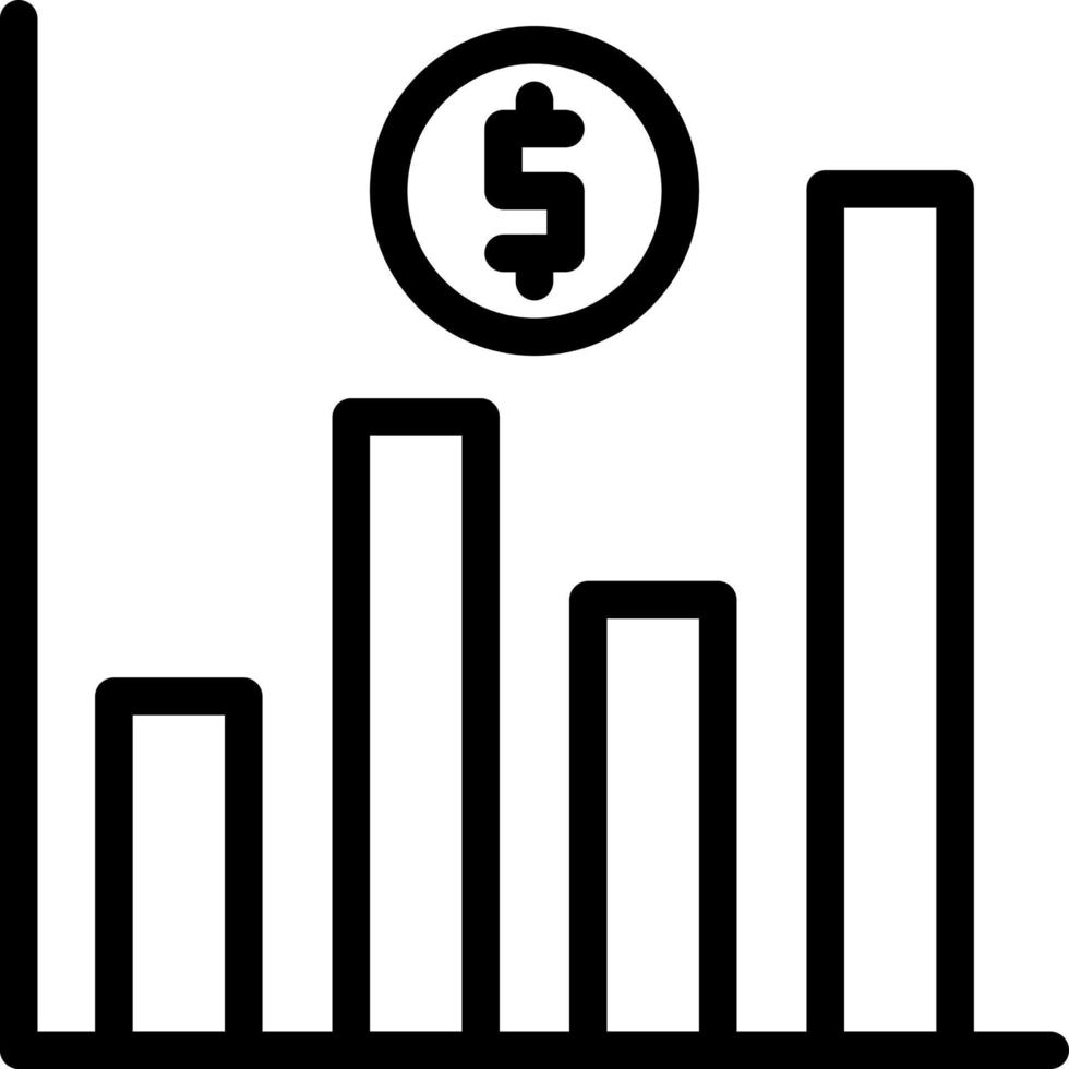 Market Prediction Vector Icon Design