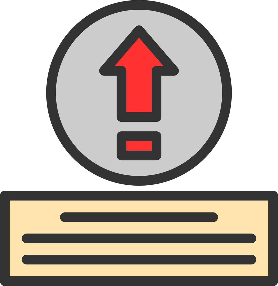 Get On Top Vector Icon Design