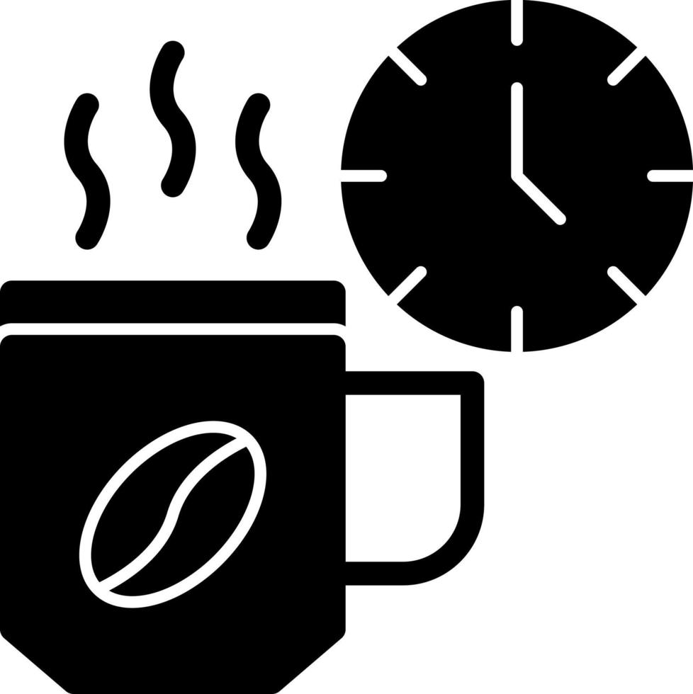 Coffee Break Vector Icon Design