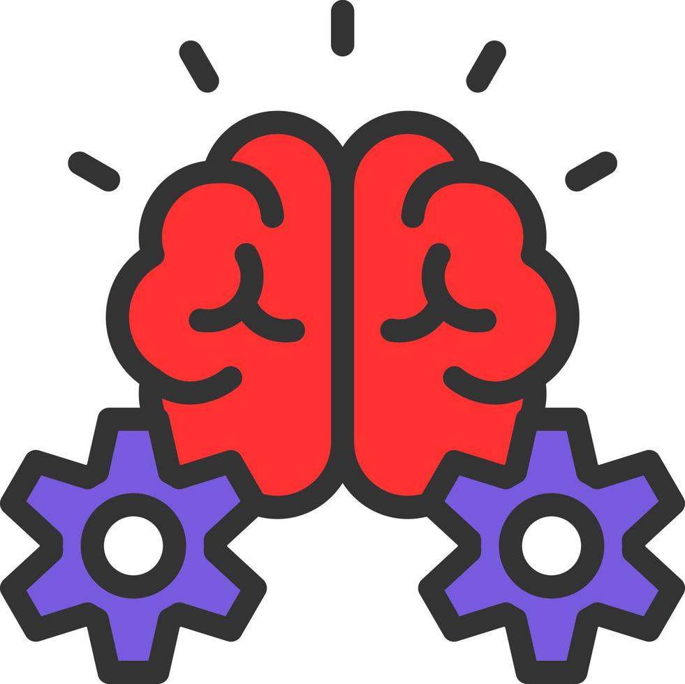 Brainstorming Vector Icon Design