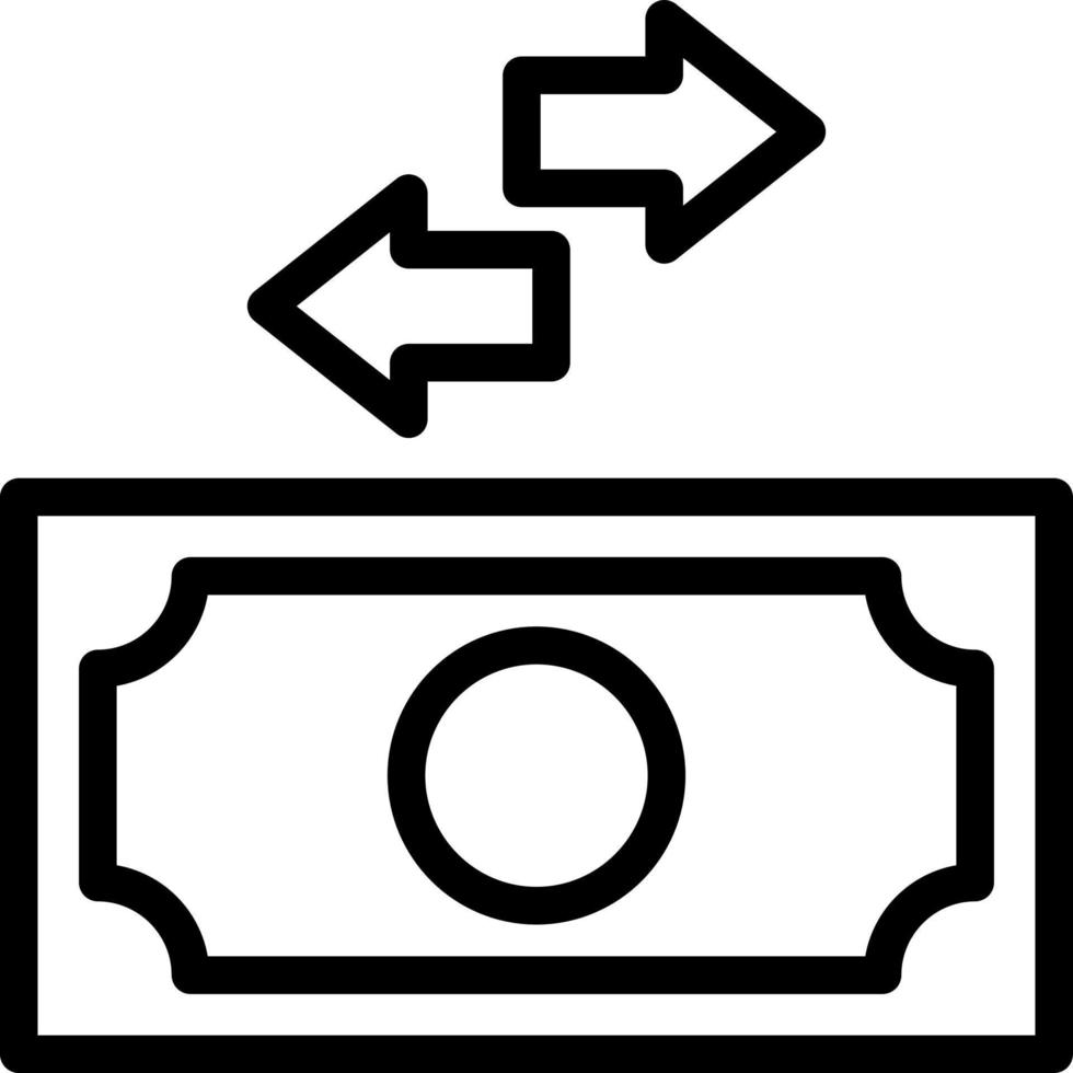 Cash Flow Vector Icon Design