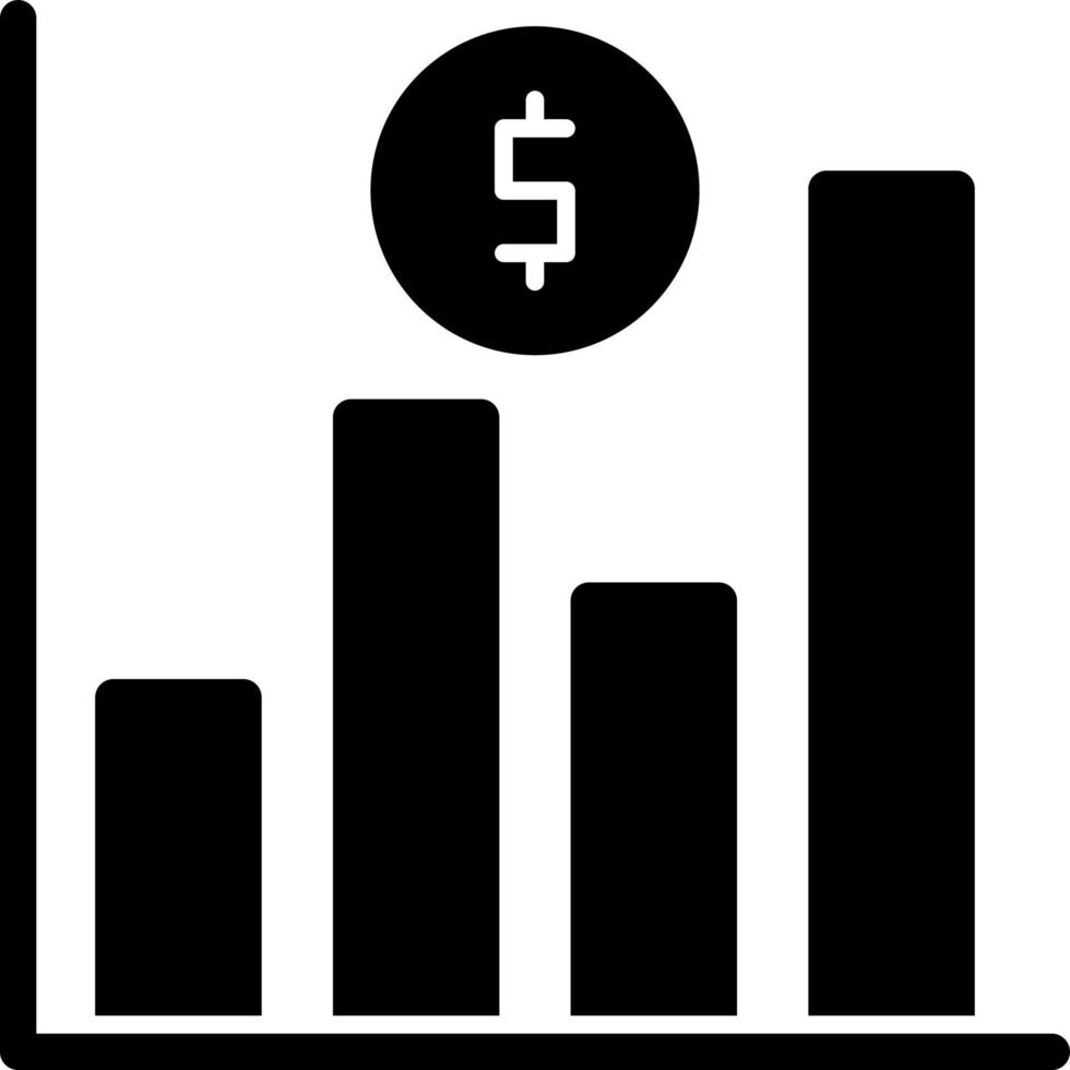 Market Prediction Vector Icon Design