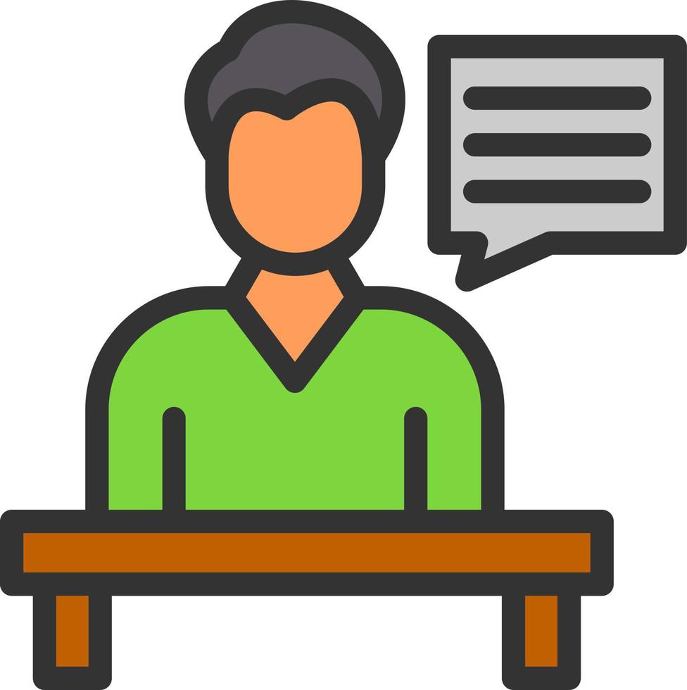 Consulting Vector Icon Design