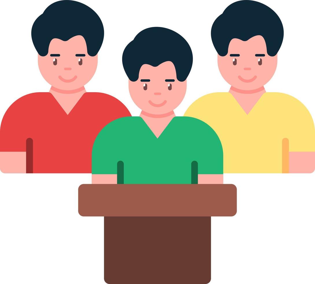Leadership Vector Icon Design