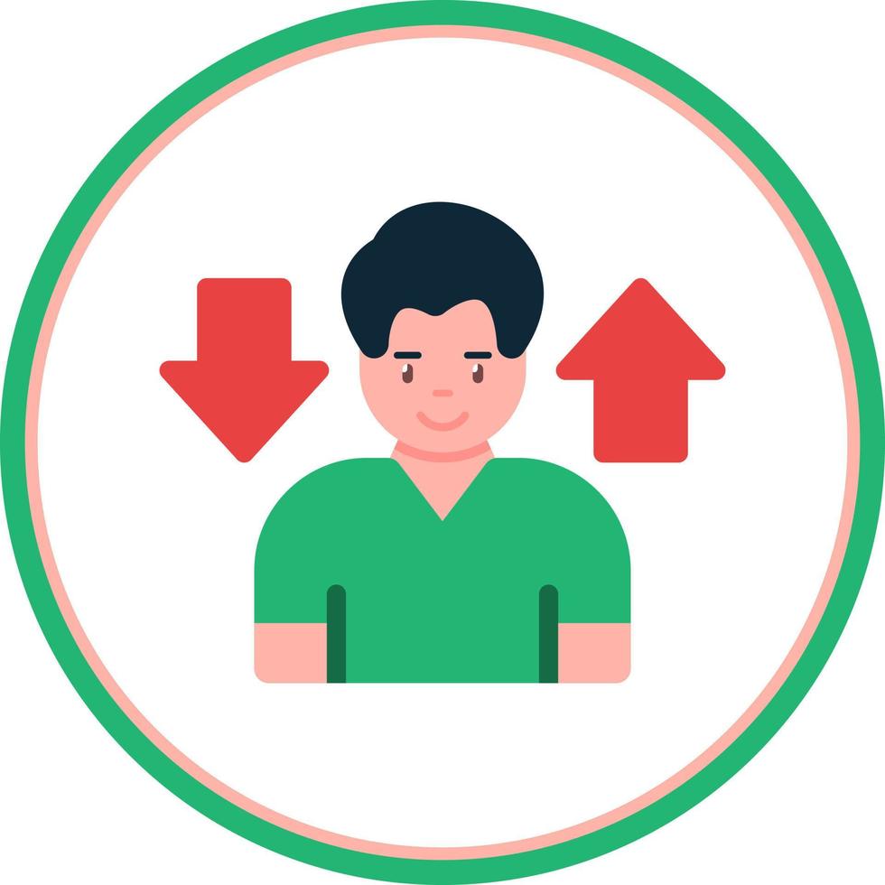 Customer Retention Vector Icon Design