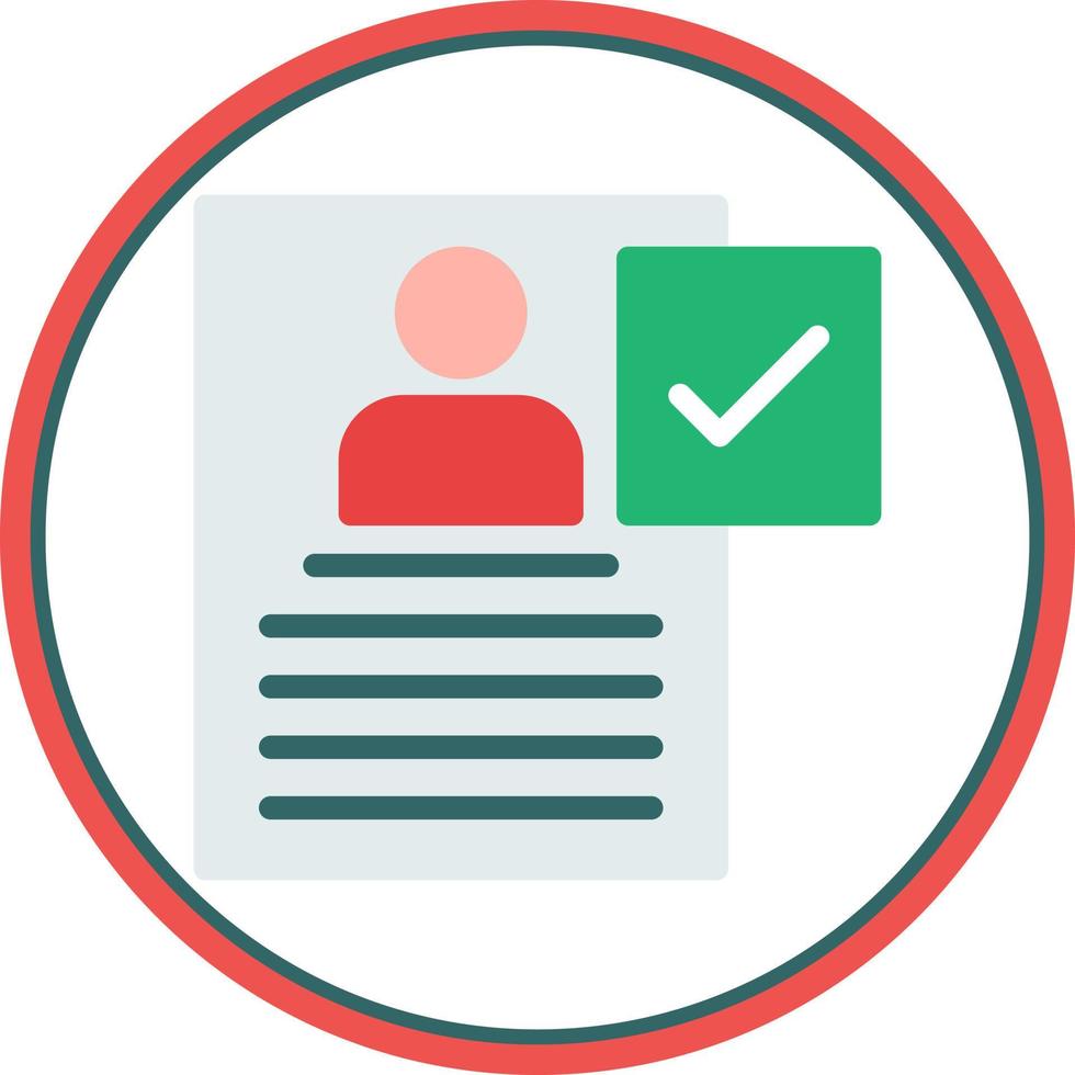 Approved Vector Icon Design